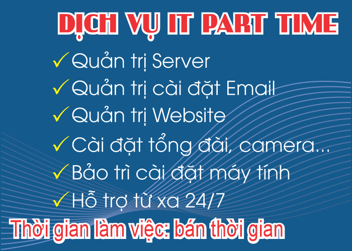Dịch Vụ IT Part Time